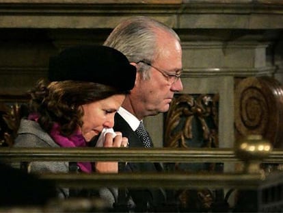 El reyes de Suecia de luto nacional por las víctimas del maremoto
