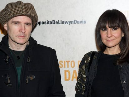 Eva Amaral y Juan Aguirre, el pasado mes de diciembre.