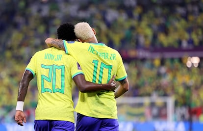 Vinicius y Neymar