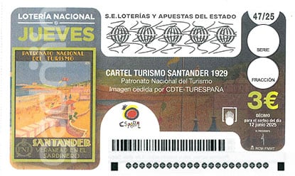 Décimo Lotería Nacional Jueves 12 de junio 2025
