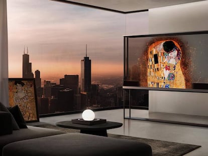 LG anuncia el primer televisor con panel OLED que es inalámbrico y... ¡transparente!