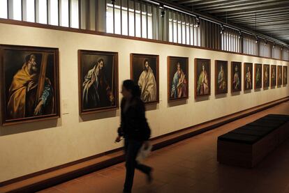 Interior del recién renovado museo dedicado a El Greco en Toledo.