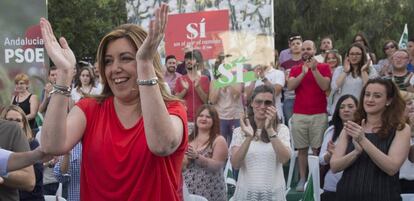 La presidenta de la Junta, Susana Díaz.