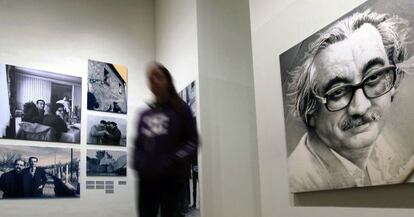 Algunas de las imágenes de Fuster que se pueden ver en la exposición.
