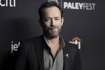 Luke Perry, en Los Ángeles, en marzo de 2018.