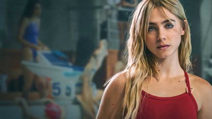 Imagen de la protagonista de la serie Olympo de Netflix