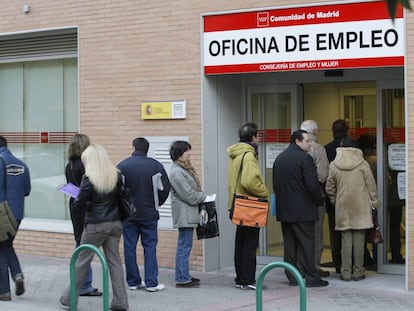 Una oficina de Empleo en la Comunidad de Madrid.