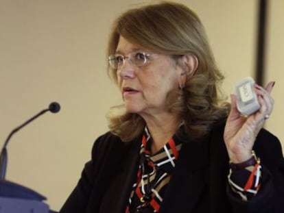 Imagen de archivo de la presidenta de la CNMV, Elvira Rodríguez.