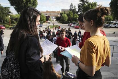 Examen de Selectividad en Madrid.