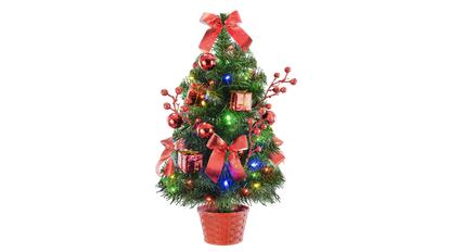 Mini árbol de Navidad con luces de SHareconn