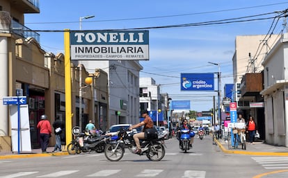 Vista de la ciudad de San Pedro, provincia de Buenos Aires. El 9 de octubre 2024.