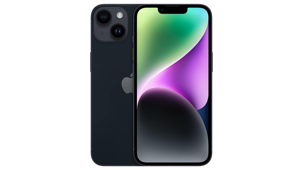 iPhone 14 con 256 GB de memoria.