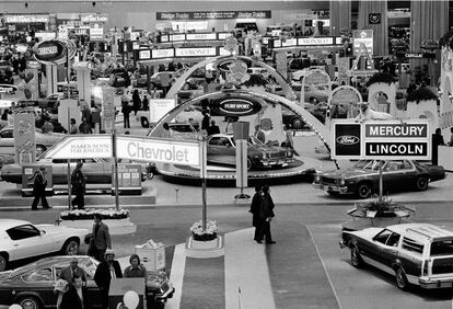 15 de enero de 1975. 59ª Feria del automóvil de Detroit.