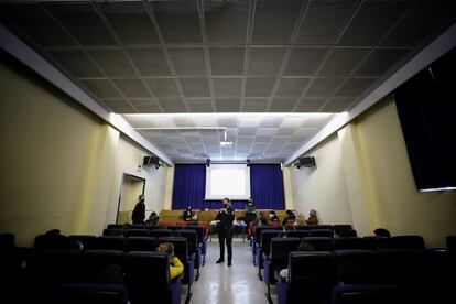 La charla que han recibido los alumnos de un colegio público de Tetuán sobre redes sociales y videojuegos.