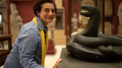 Picture shows_Professor Salima Ikram at The Egyptian Museum Cairo, Egypt