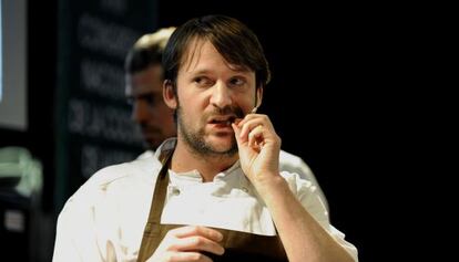 El chef dan&eacute;s Ren&eacute; Redzepi, en 2011 en Vitoria.