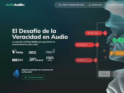 VerificAudio, de PRISA Media, gana el premio WAN-IFRA Europa 2025 a Mejor Proyecto de Verificación de Datos
