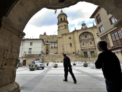 Plaza de Labastida una semana después de las elecciones del 26M.