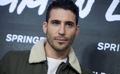 El actor Miguel Ángel Silvestre el pasado octubre en Madrid.