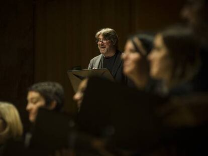 Cor de Cambra de Palau que interpreta Concert Shakespeare.