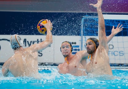 España Montenegro Mundial de Waterpolo