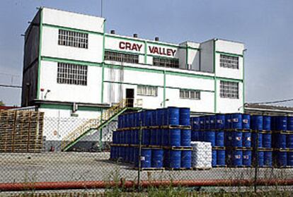 La factoría de Cray Valley Ibérica en Mollet del Vallès, donde una explosión mató a dos trabajadores.