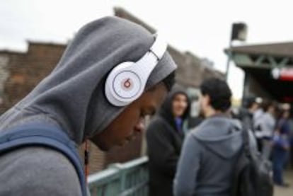 Imagen de los auriculares de Beats.