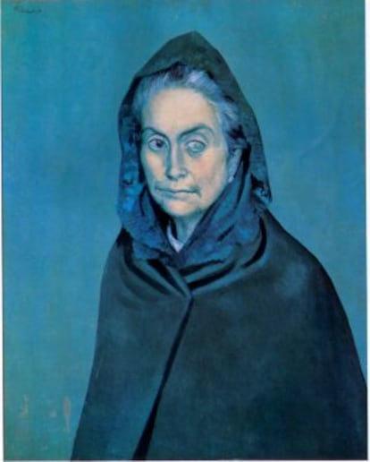 &#039;Celestina&#039; (Carlota Valdivia), &oacute;leo de Pablo Picasso en 1903. 