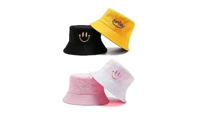 Unos 'bucket hats' alegres y divertidos. YMIFEEY.