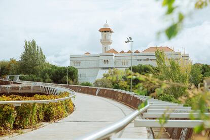 El puente junto a la mezquita de la M-30, escenario habitual de SKAM