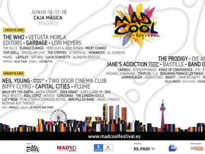 Participa en el sorteo de entradas para el Mad Cool