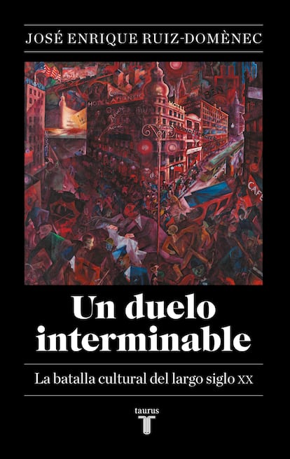 Portada de 'Un duelo interminable', de José Enrique Ruiz-Domènec