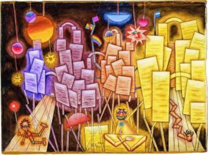 'Paisaje' (1932), de Xul Solar.
