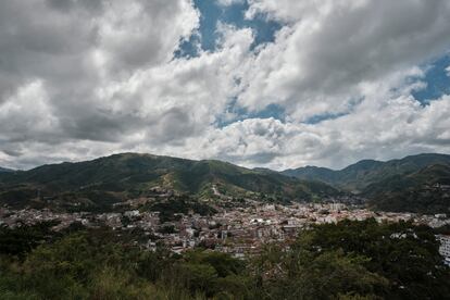 Panoramica de la ciudad de Ocaña, Colombia. 