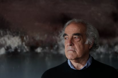 Retrato del historiador del arte Valeriano Bozal, en 2013.