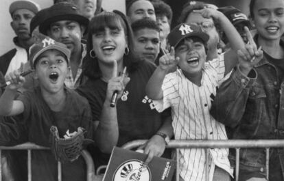 Clasificación de los Yankees en la serie mundial (1996).