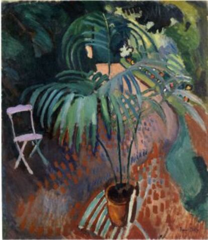 'La pequeña palmera', de Raoul Dufy.