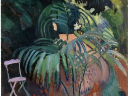 'La pequeña palmera', de Raoul Dufy.