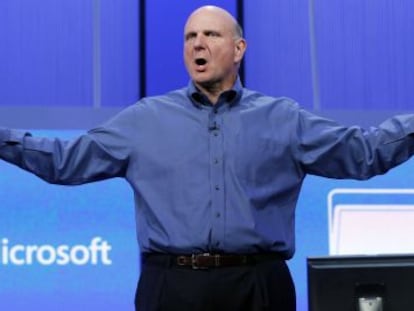 El consejero delegado de Microsoft, Steve Ballmer.