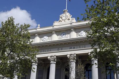 Sede de la Bolsa de Madrid.