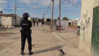 Poblado chabolista de Son Banya, en Palma de Mallorca.