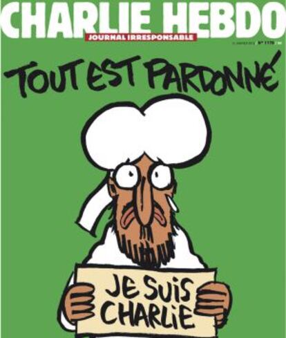La portada de 'Charlie Hebdo'.