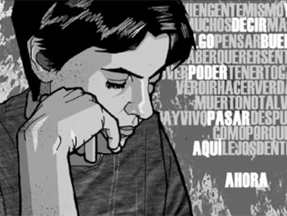 En plata, dibujo de LUIS F. SANZ