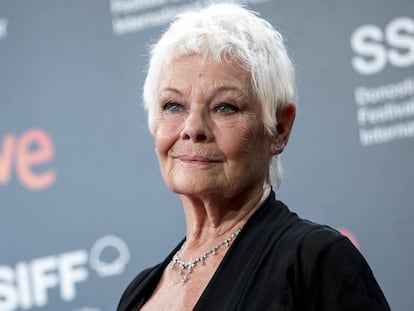 Judi Dench, en el festival de San Sebastián, el pasado septiembre.