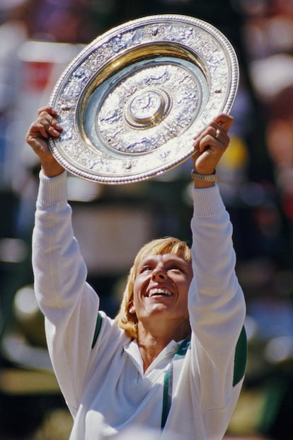 Martina Navratilova.