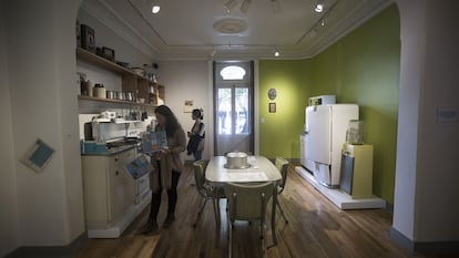 Una sala del Museo del Objeto del Objeto (MODO), en la Colonia Roma.
