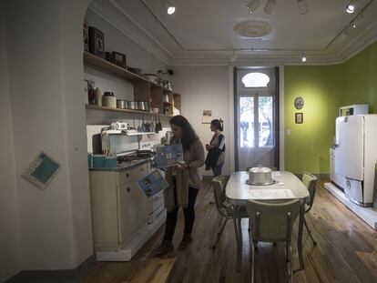 Una sala del Museo del Objeto del Objeto (MODO), en la Colonia Roma.