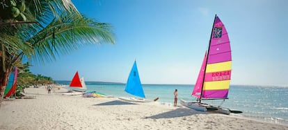 Playa de Negril, al norte de la isla de Jamaica.