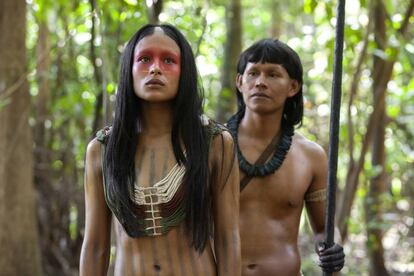 Angela Cano y Miguel Ramos, protagonistas de 'Frontera Verde'.