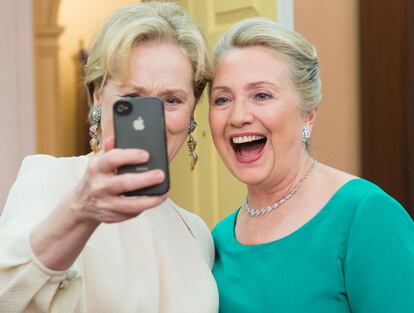 Hillary Clinton humor Meryl Streep